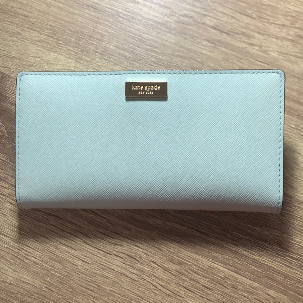Kate Spade Stacy Laurel Way Wallet Blue